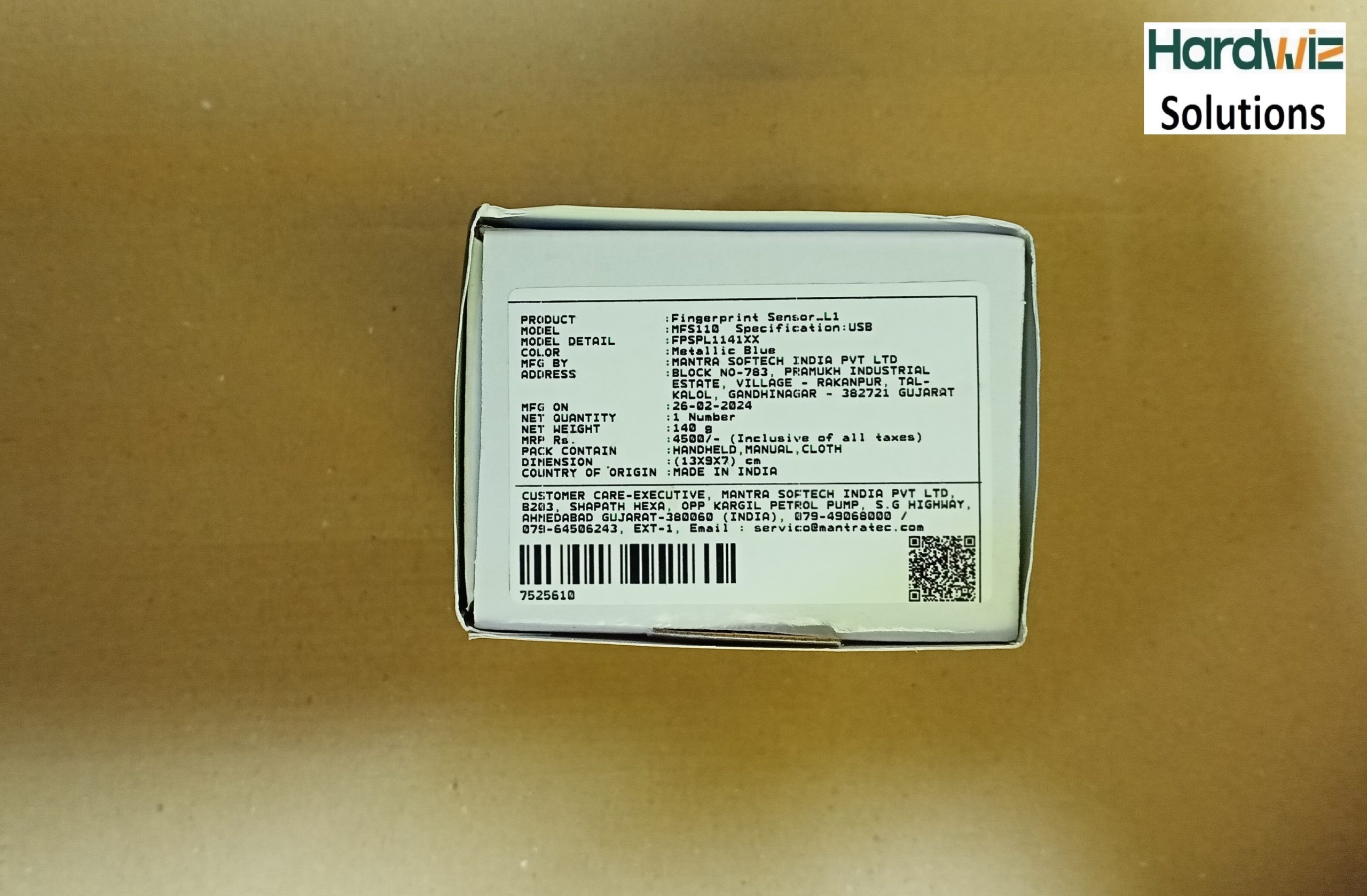 Mantra MFS110 Biometric USB Fingerprint L1 Device - Image 4