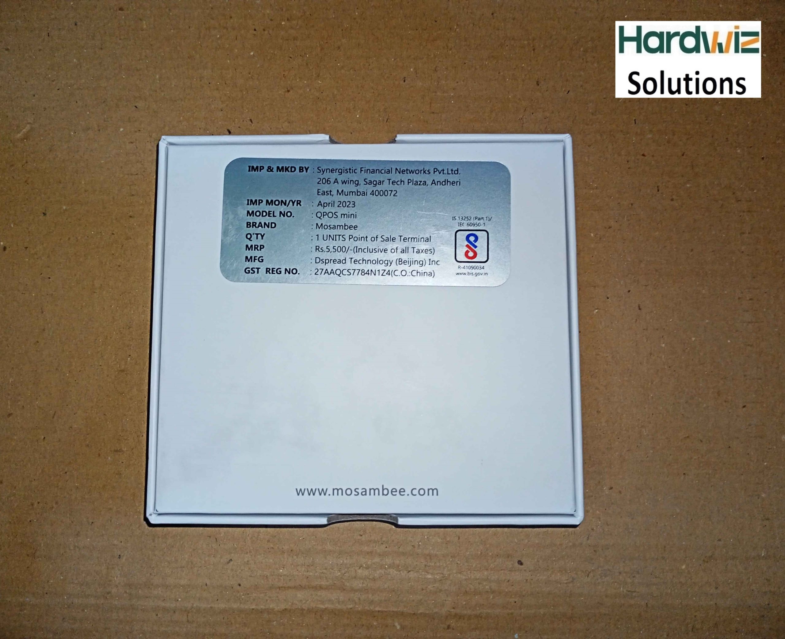 Mosambee QPOS Mini ATM for BOI J&K Bank CSP - Image 2